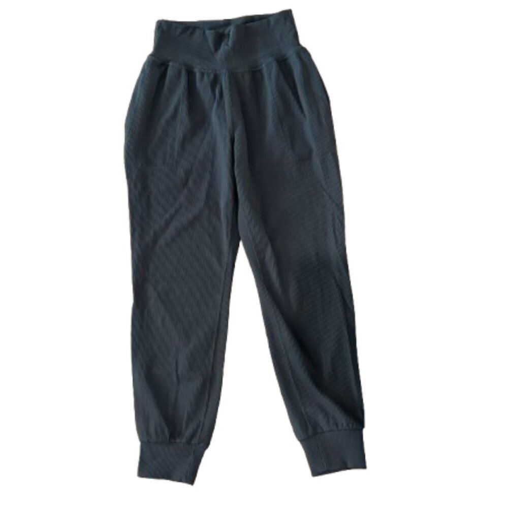 ATHLETA Salutation Rib Ribbed Joggers Leggings with Pockets Size Medium